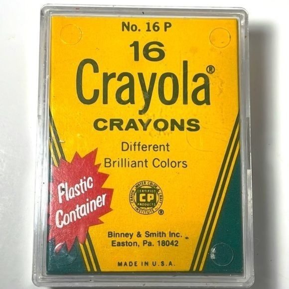 1980's CRAYOLA Vintage 16 Crayons & Crayon Case - Picture 8 of 10